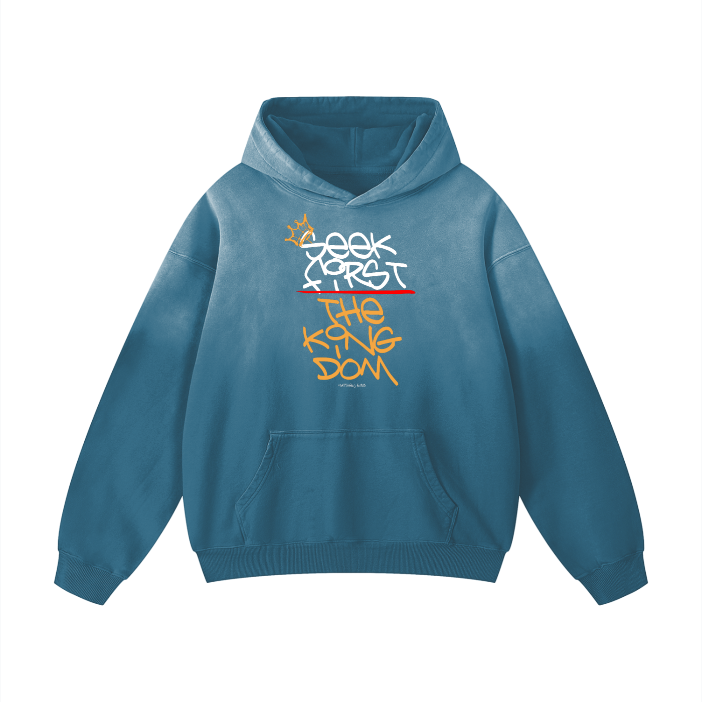Seek The Kingdom Sunfade Hoodie
