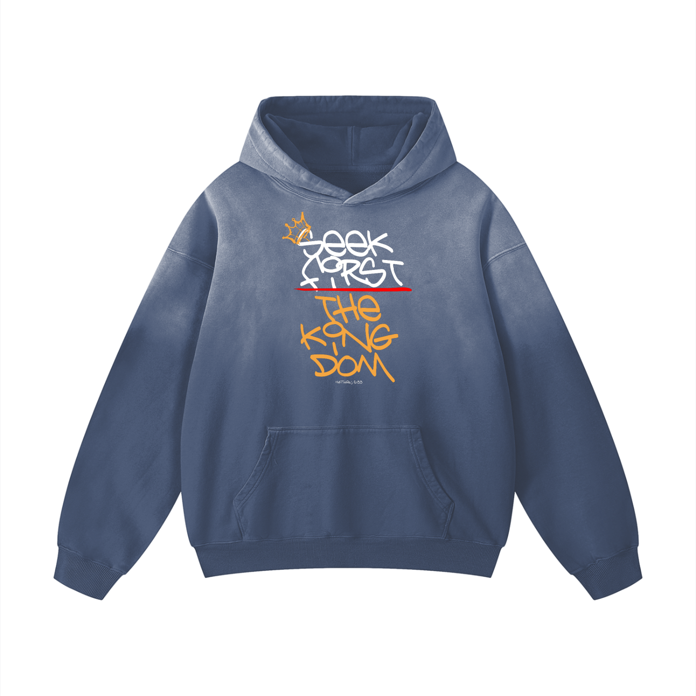 Seek The Kingdom Sunfade Hoodie