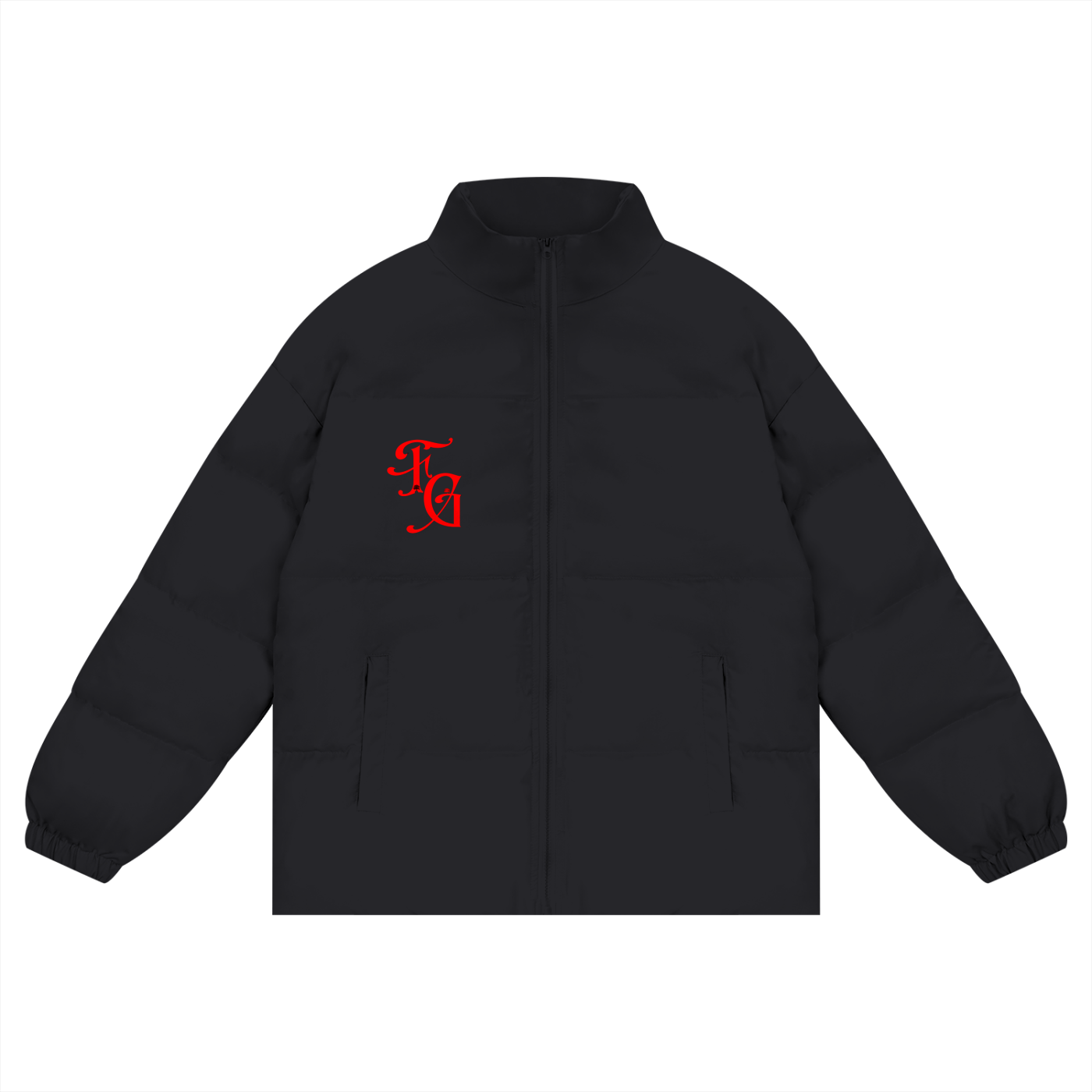 Logo Puffer Coat