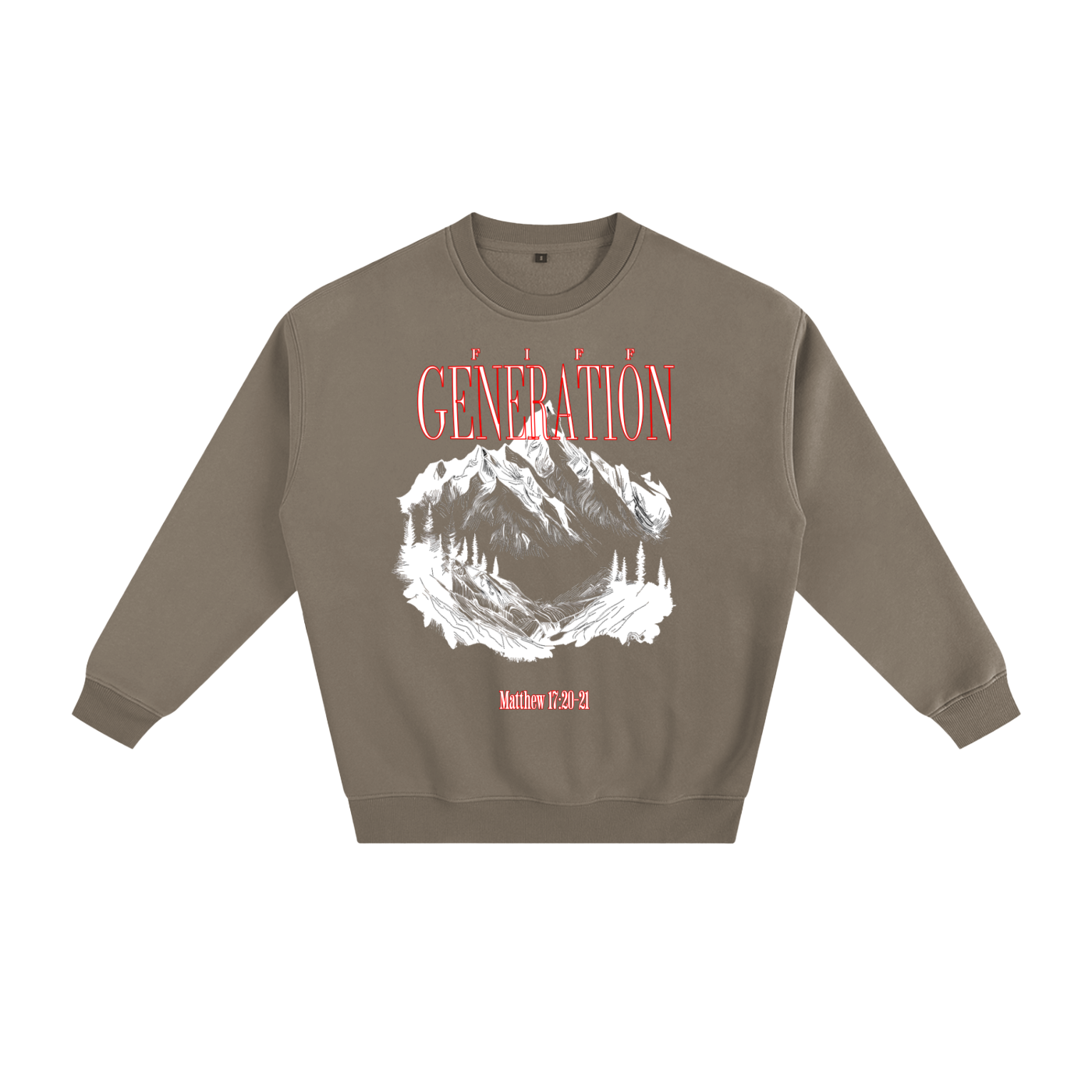 Matthew 17:20-21 Sweatshirt