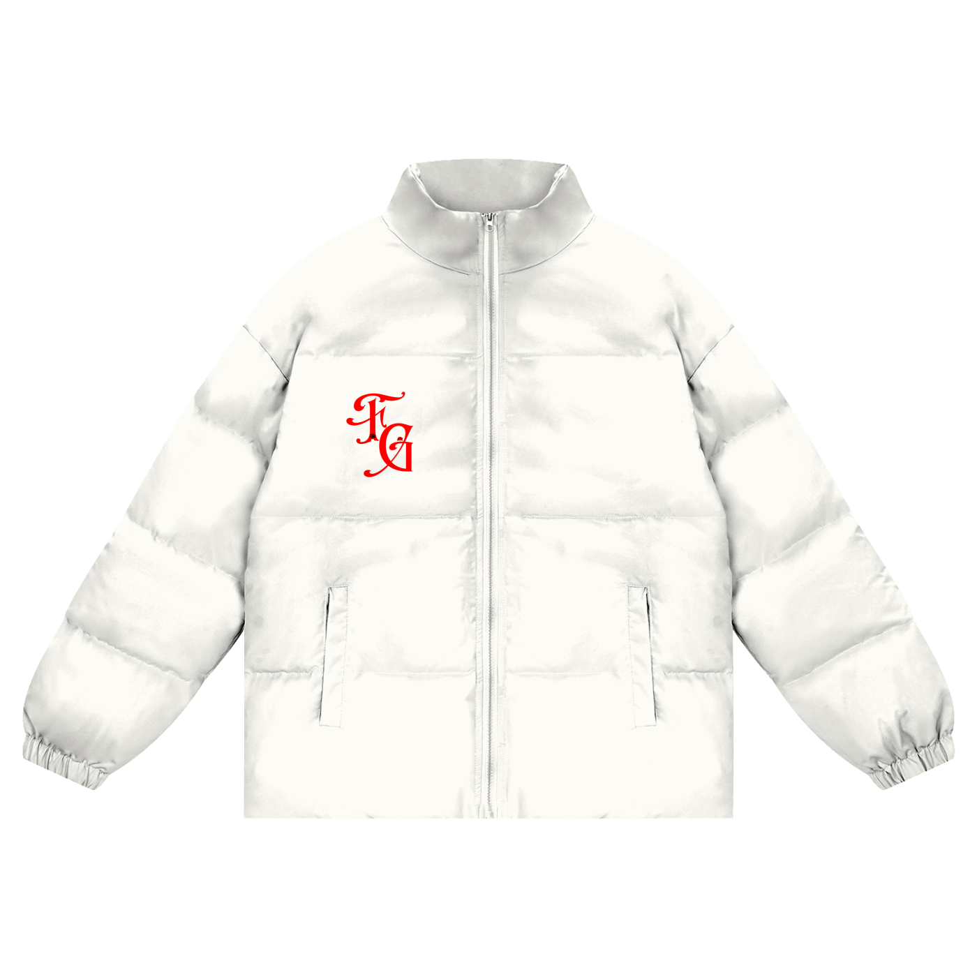 Logo Puffer Coat