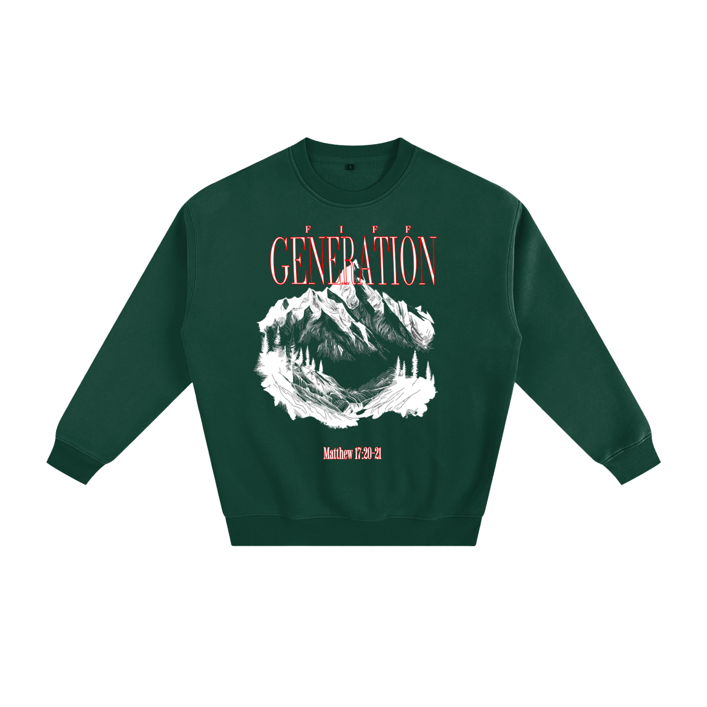 Matthew 17:20-21 Sweatshirt